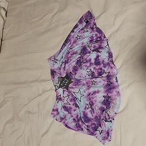 New girls size 11/12 tie dye skort (skirt with shorts under)